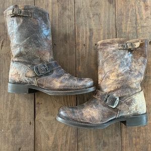 FRYE Veronica ankle boot Womens 8 Soft Distressed